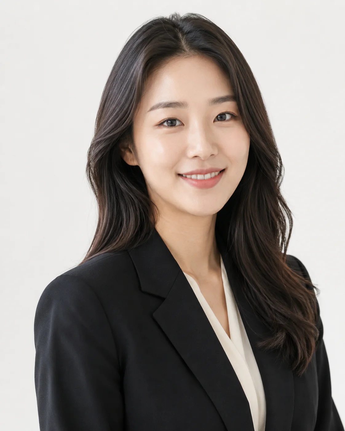 실제 직무에 맞는 복장의 차분한 의료인 사진