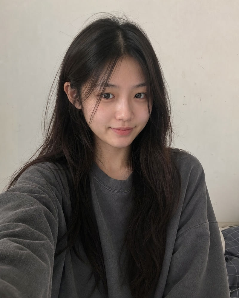 자연스러운 인스타 사진을 만드는 AI 사진 생성기에 사용하는 원본 셀카