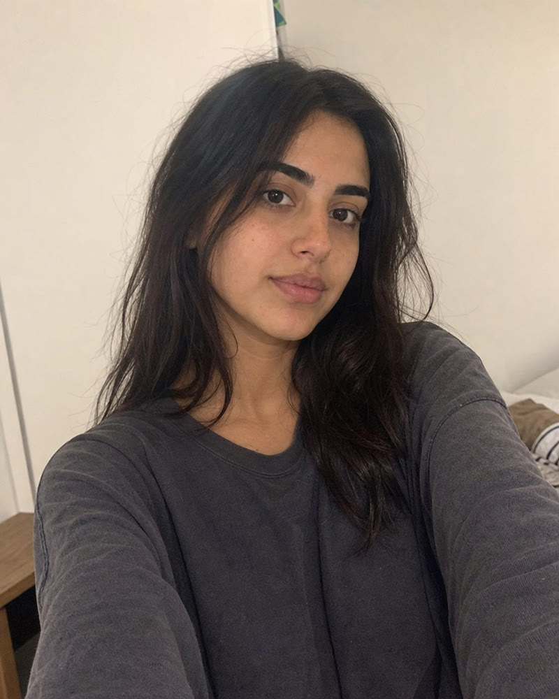 Original selfie used for حوّل صورة سيلفي إلى صور سفر تستحق المشاركة