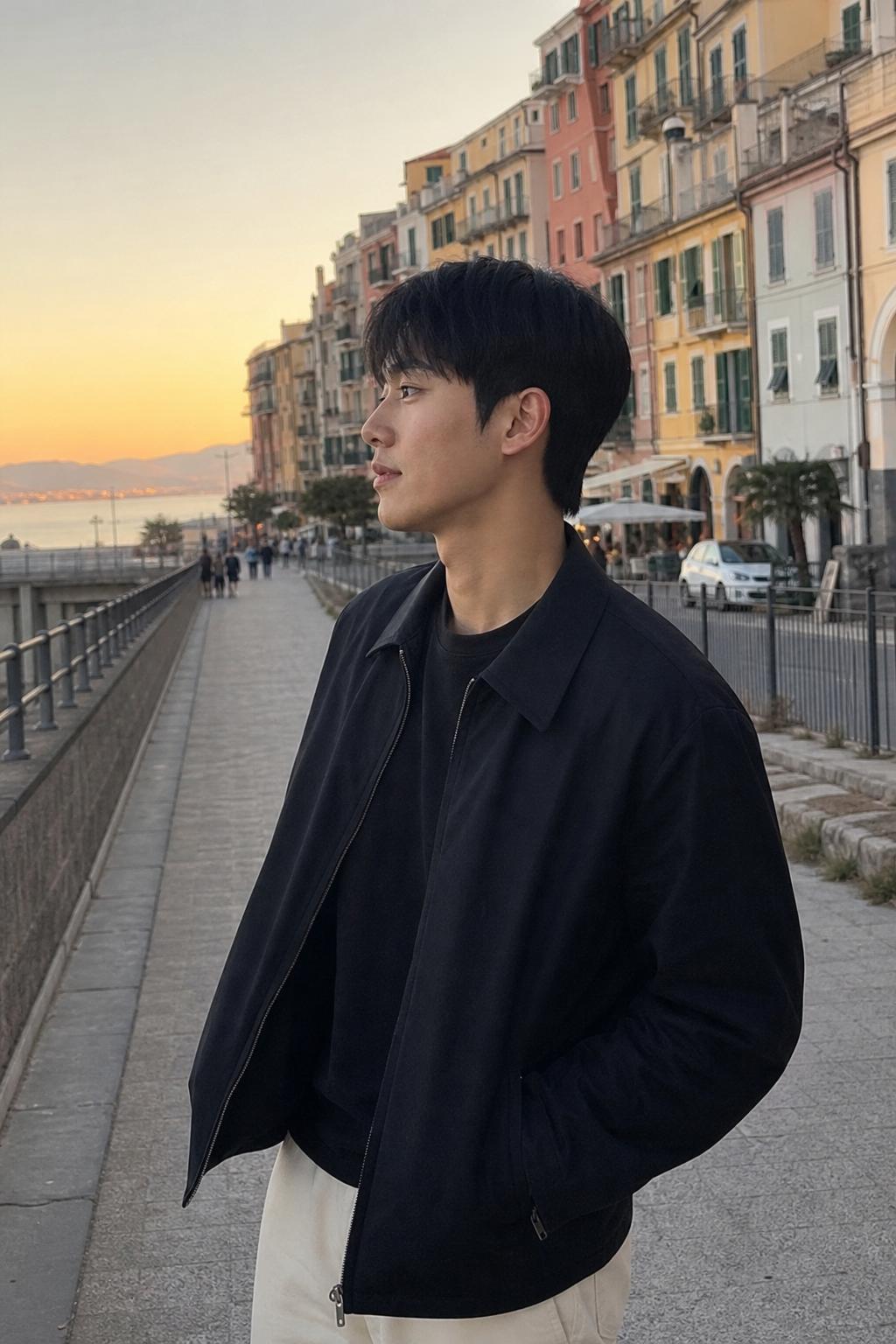 셀카로 자연스러운 여행 사진 만들기 결과 예시 2